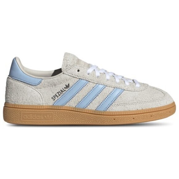 adidas Shoes - adidas Women's Handball Spezial Sneaker, AluminaClear Sky/Gum 1, 7.5
